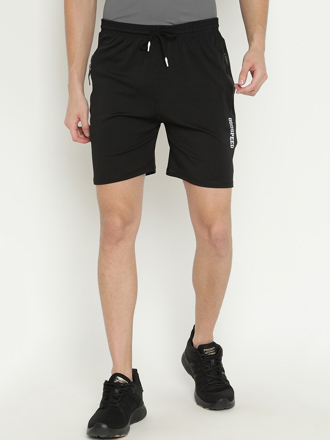 

V2 Value & Variety Men Black Sports Shorts