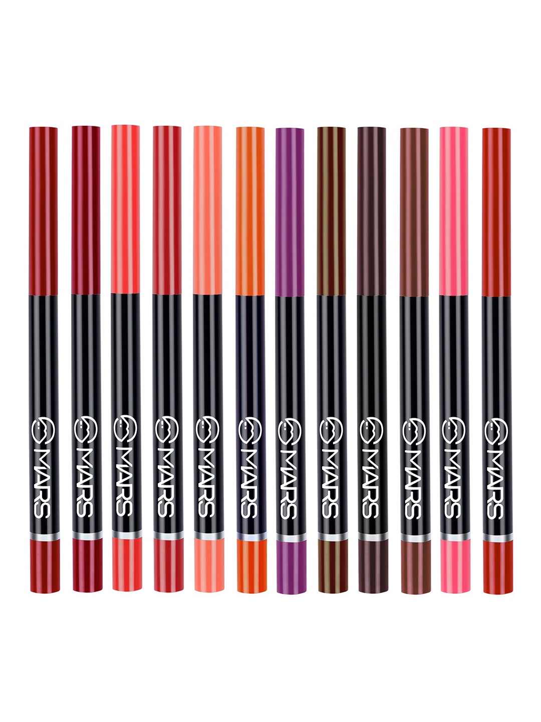 

MARS Set of 12 Multi 2 in 1 Pencil Eye & Lipliner