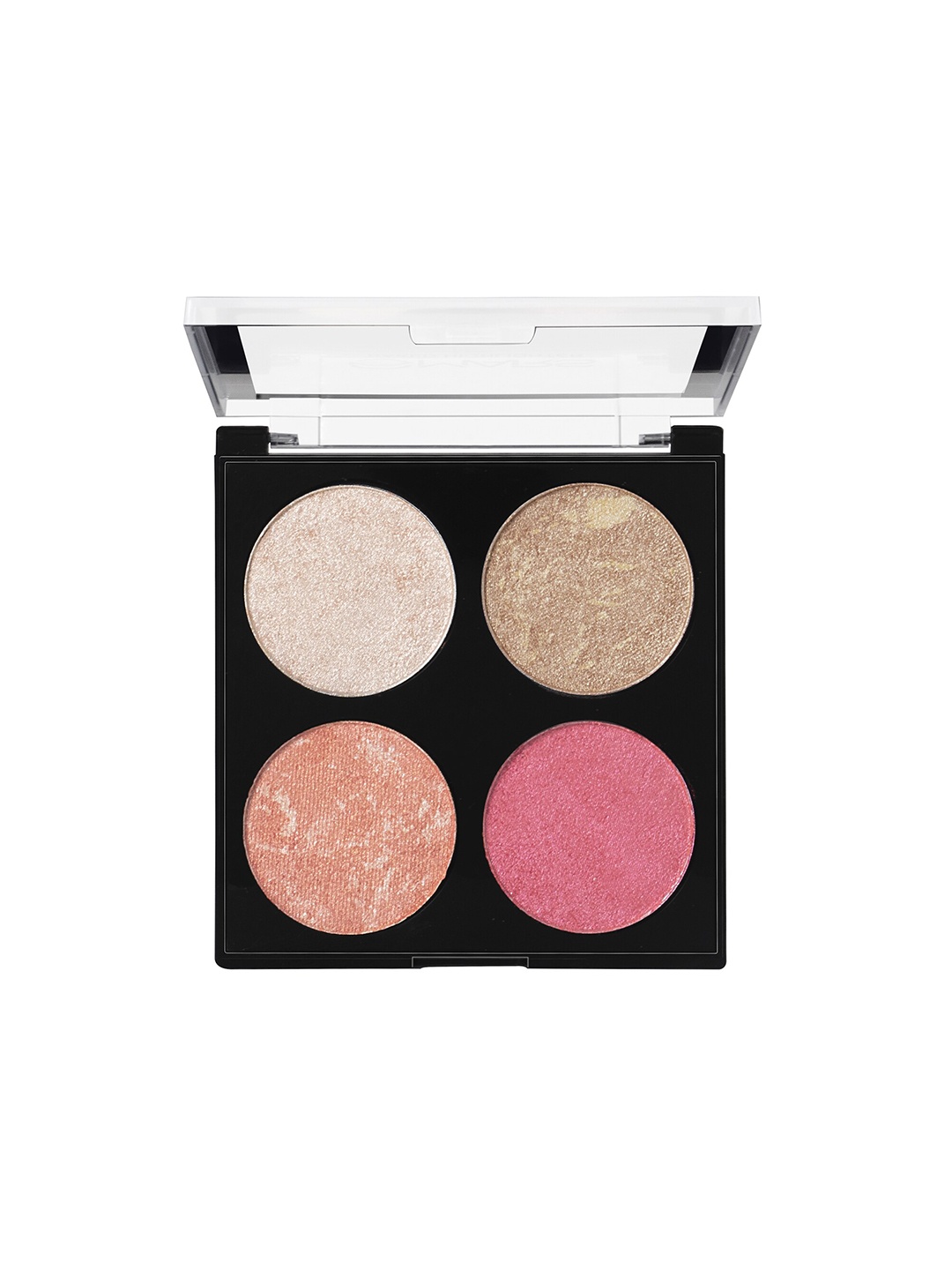 

MARS Pink & Multicoloured Baked Highlighter Palette Shade-01