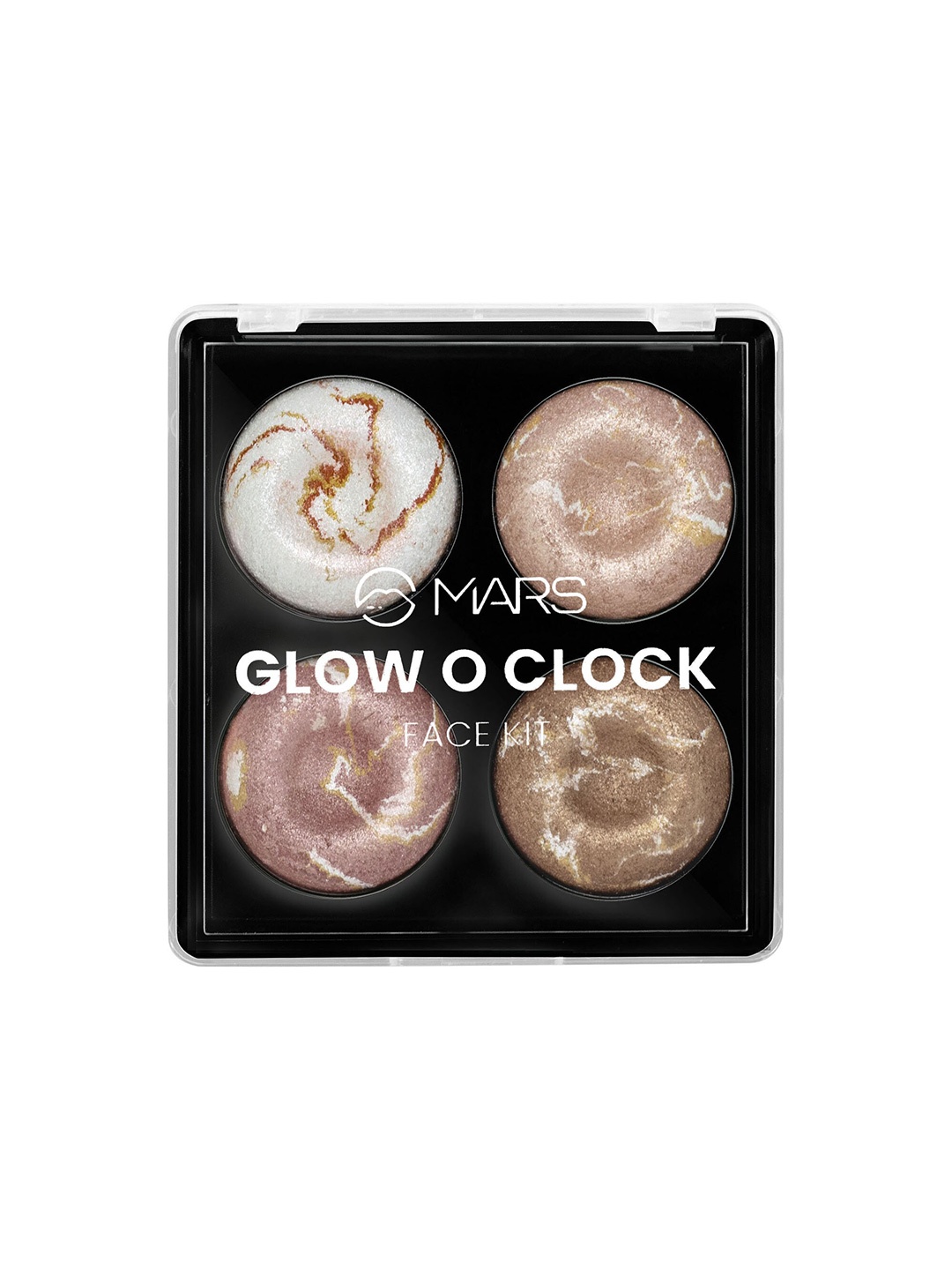 

MARS Glow O Clock Highlighter Palette Shade-03, Multi