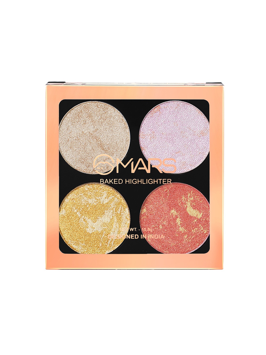 

MARS Baked Highlighter Palette Shade-02, Multi