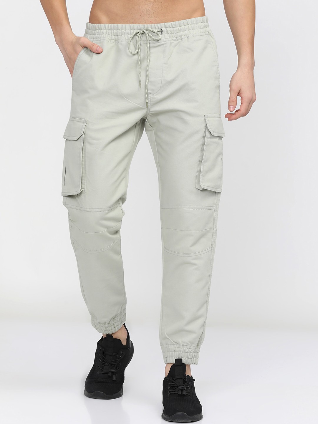 

KETCH Men Slim Fit Joggers, Grey