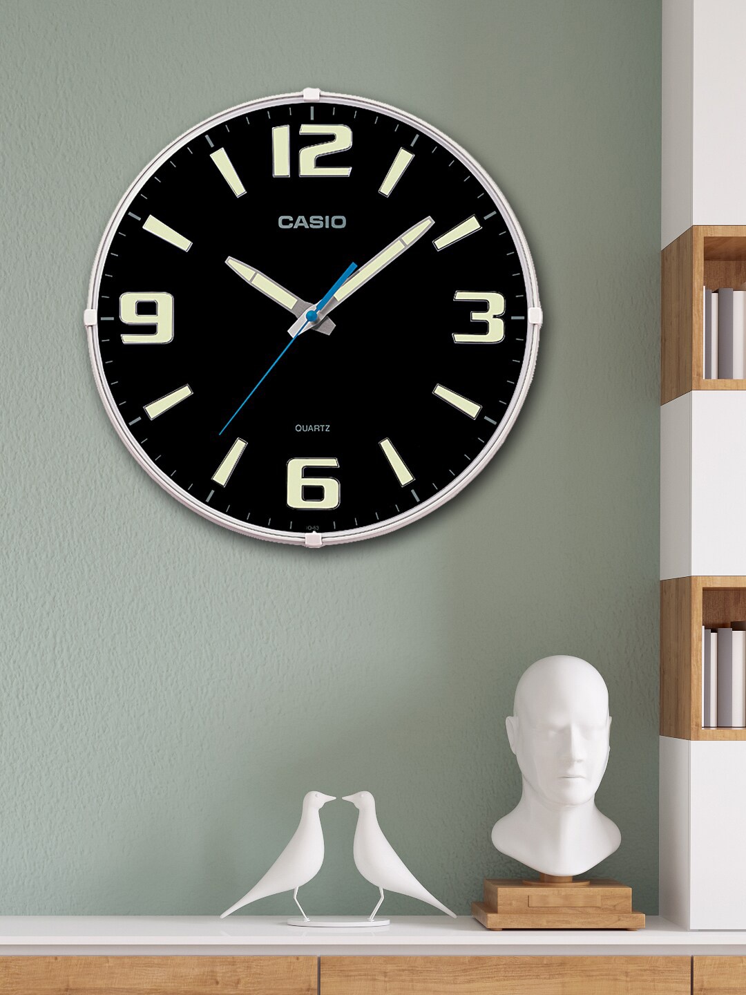 

CASIO Black & Yellow Contemporary Wall Clock 30.5 cm