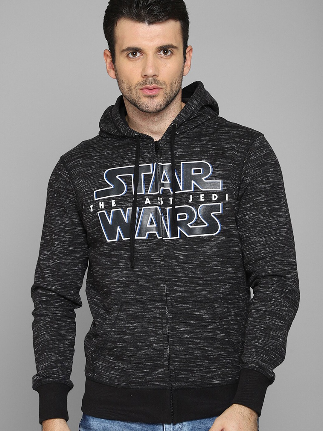 

Free Authority Men Black Printed Star Wars Sweatshirt