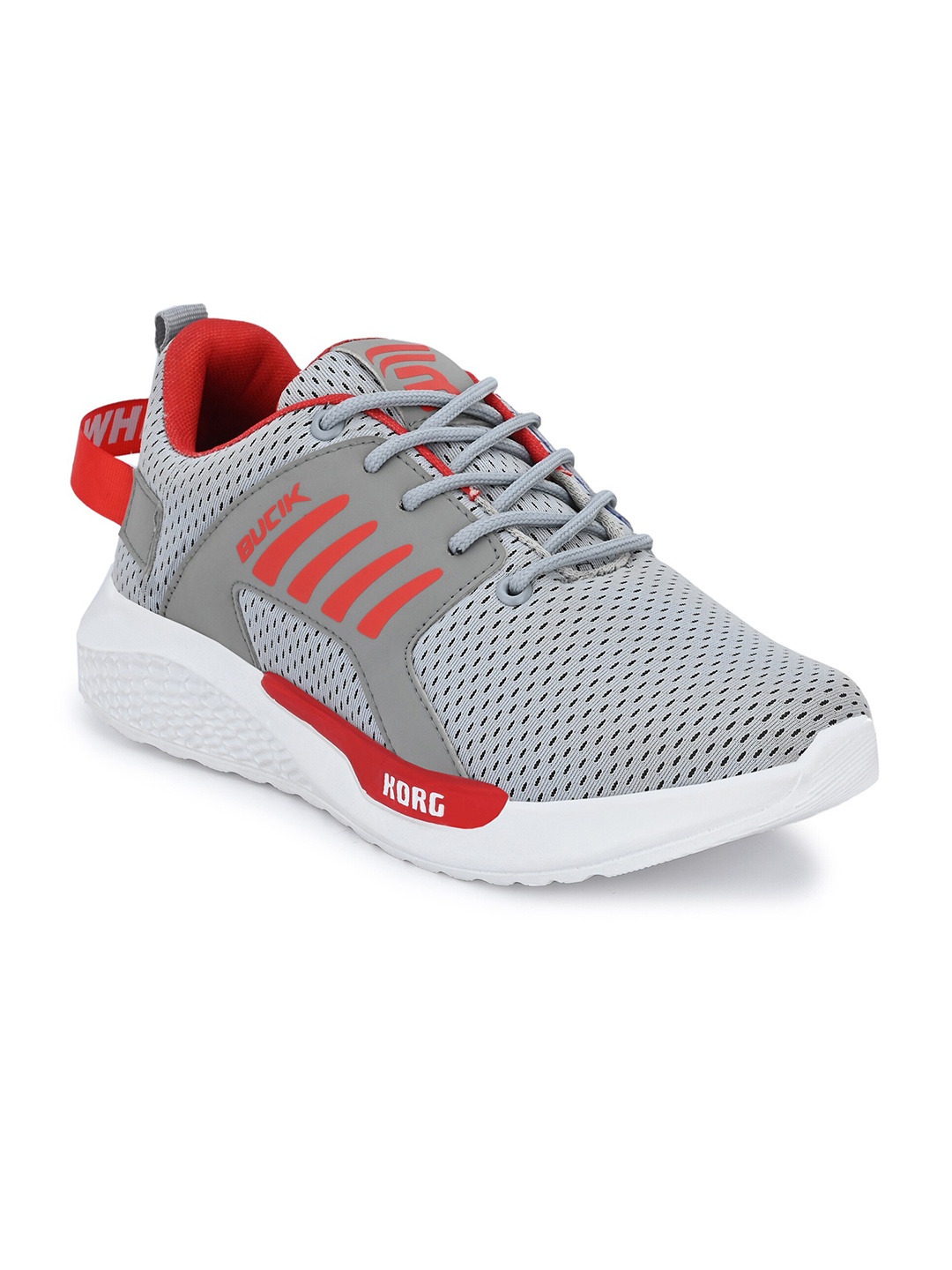 

BUCIK Men Grey Running Non-Marking Shoes