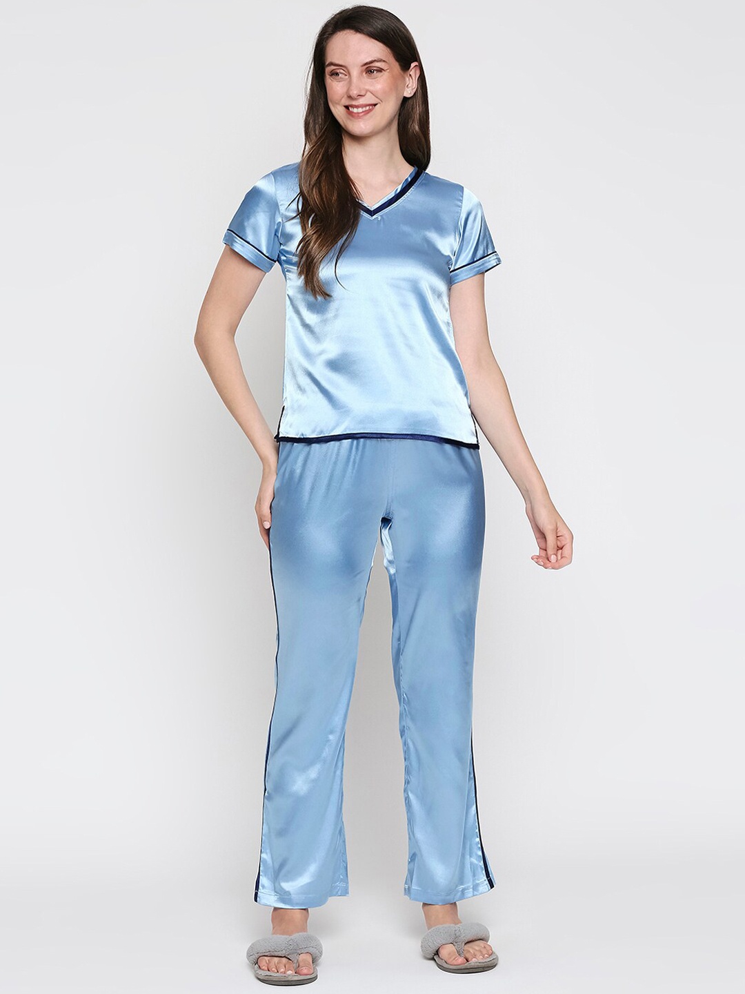 

inocenCia Women Blue Night Suit