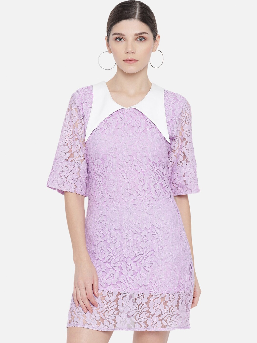 

Samshek Lavender Sheath Dress