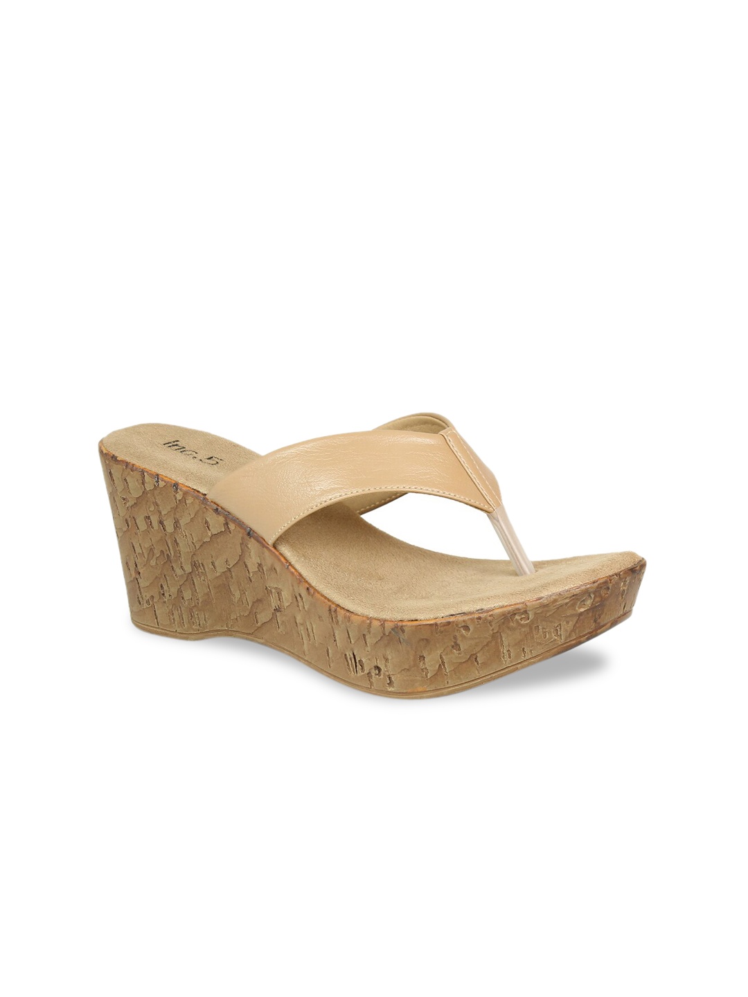 

Inc 5 Beige Wedge Sandals