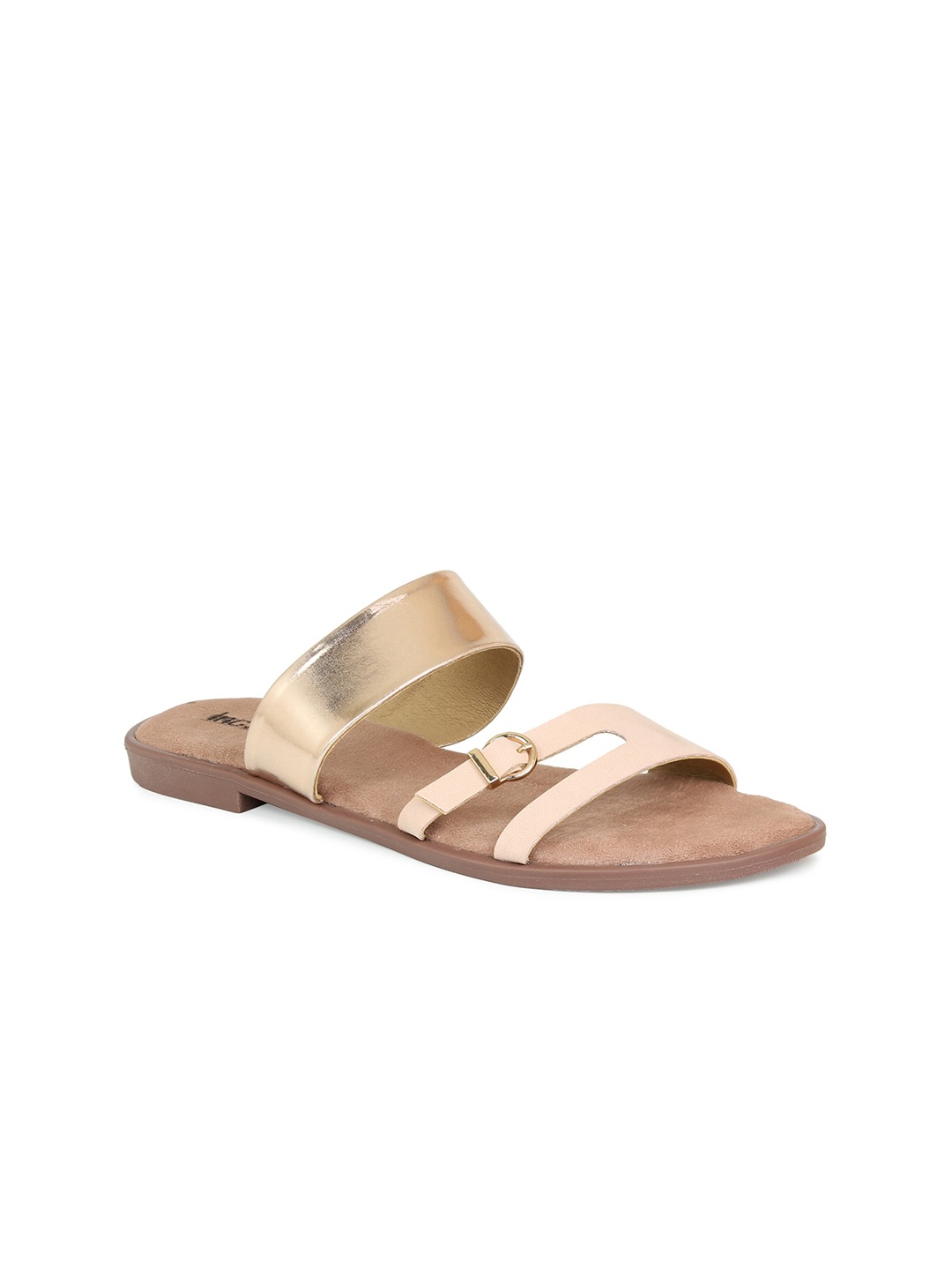 

Inc 5 Women Peach-Coloured Open Toe Flats