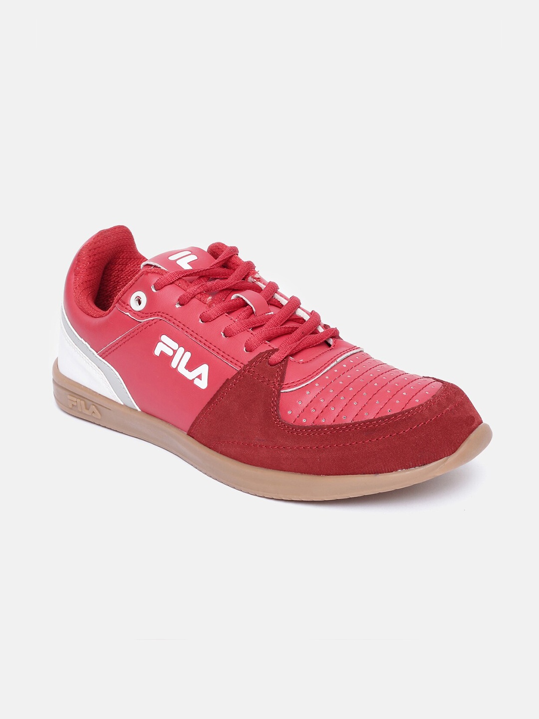 

FILA Women Red Mesh Running Shoes