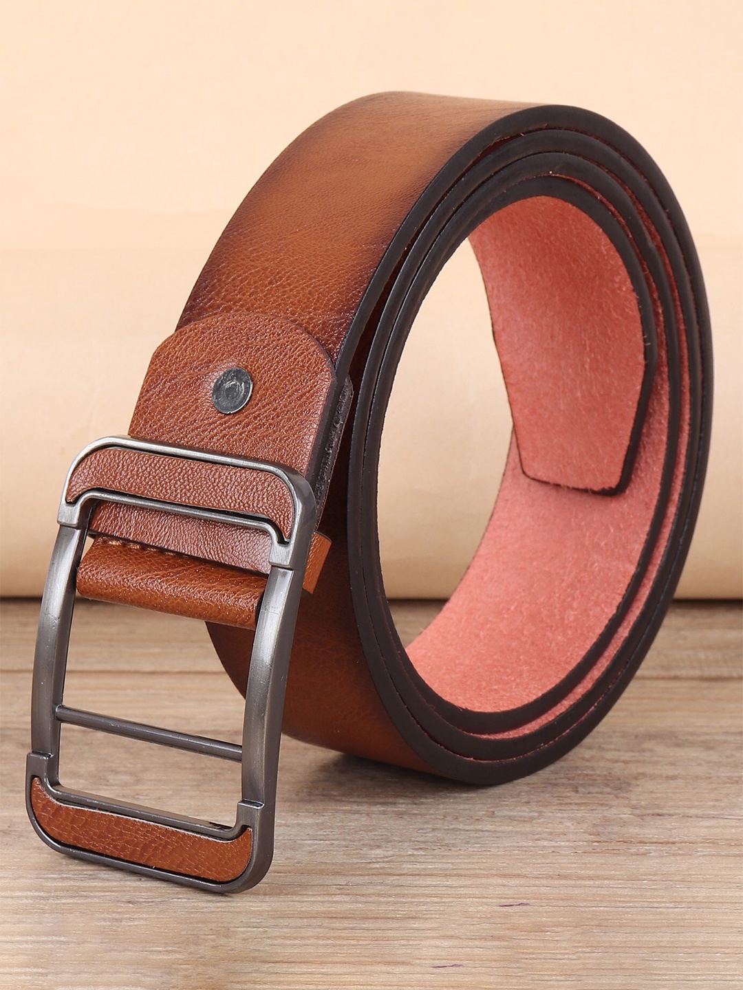 

Kastner Men Tan Formal Belt
