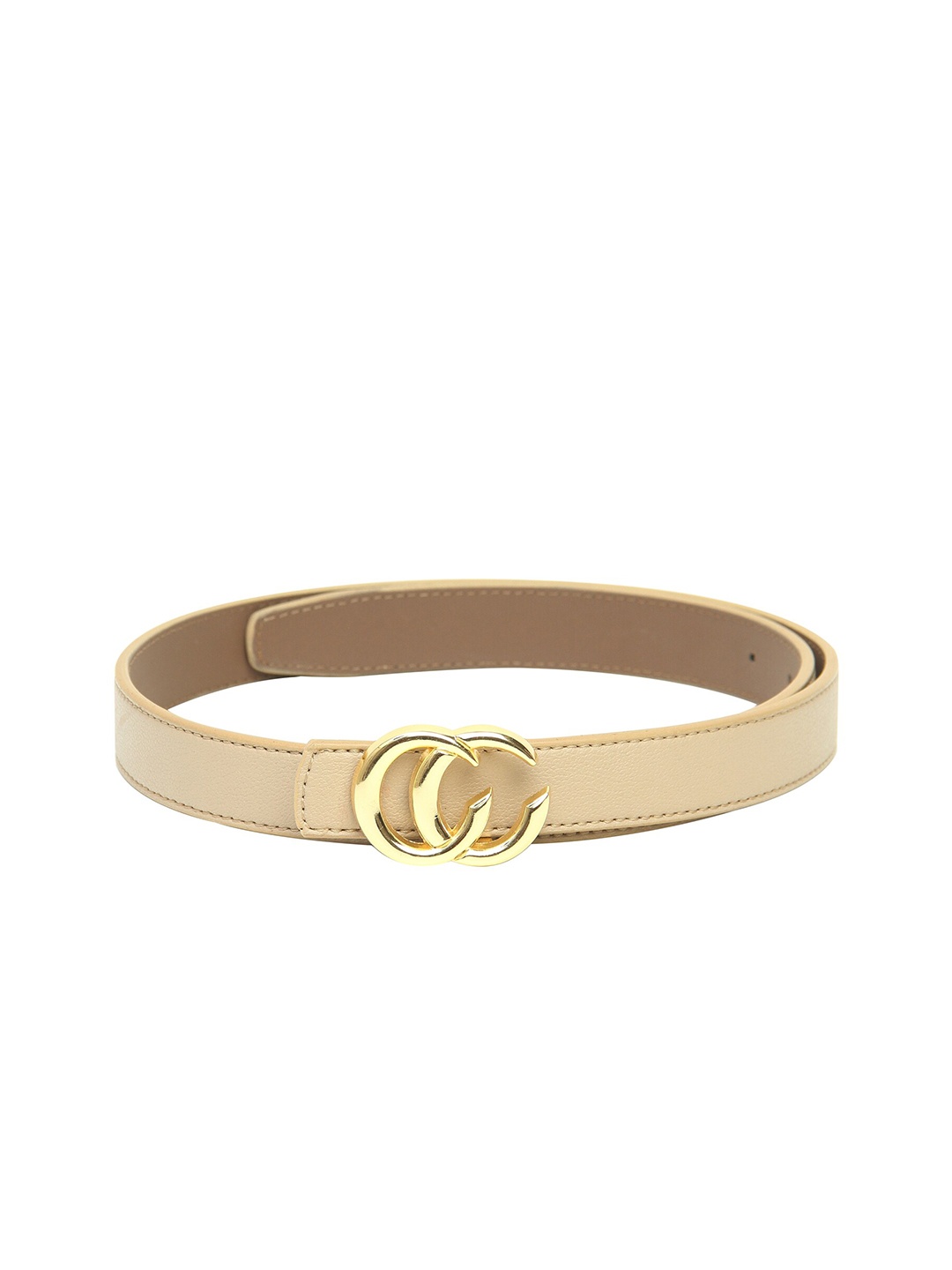 

Calvadoss Girls Beige Textured Belt