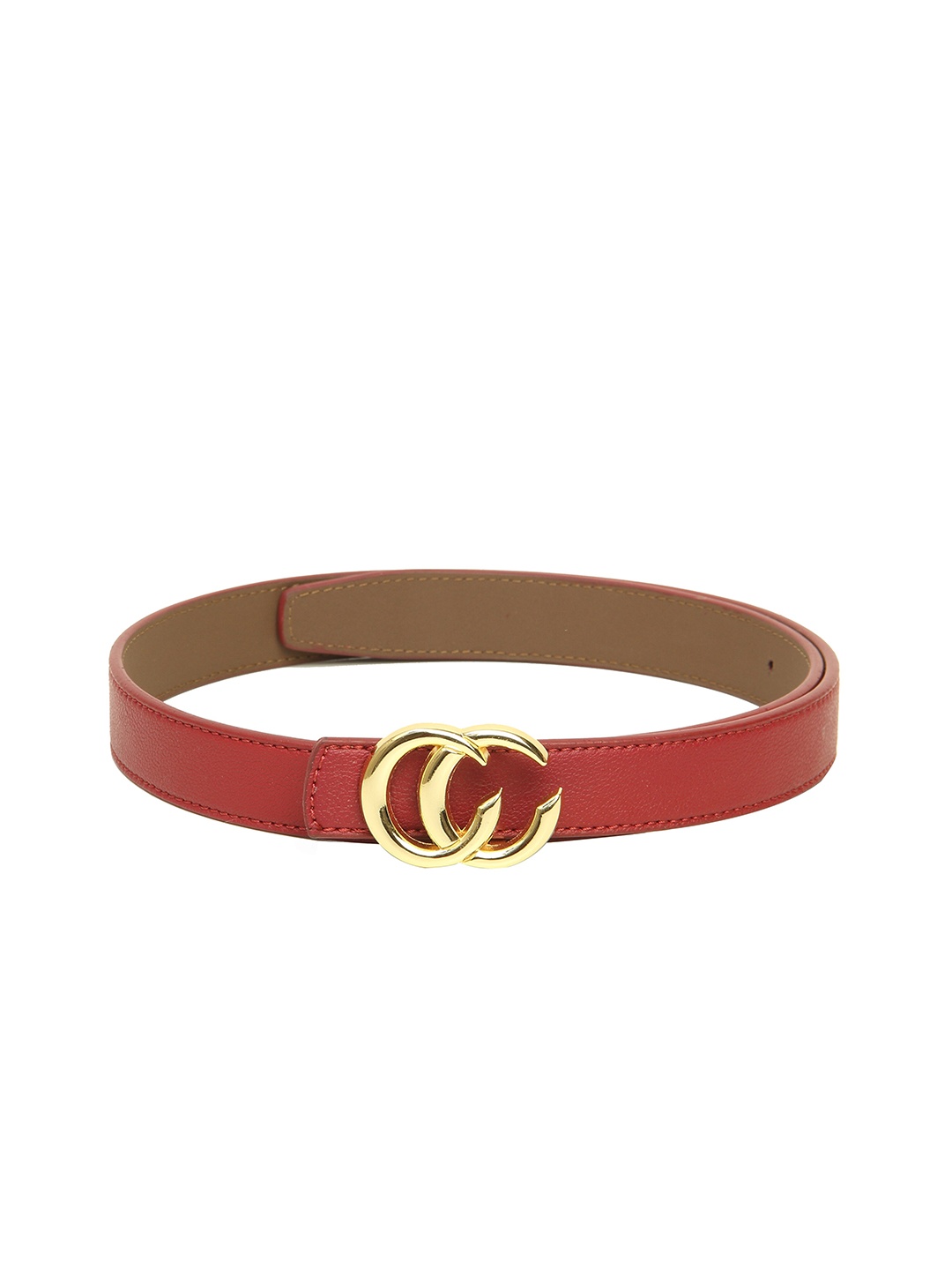 

Calvadoss Girls Red Textured Belt