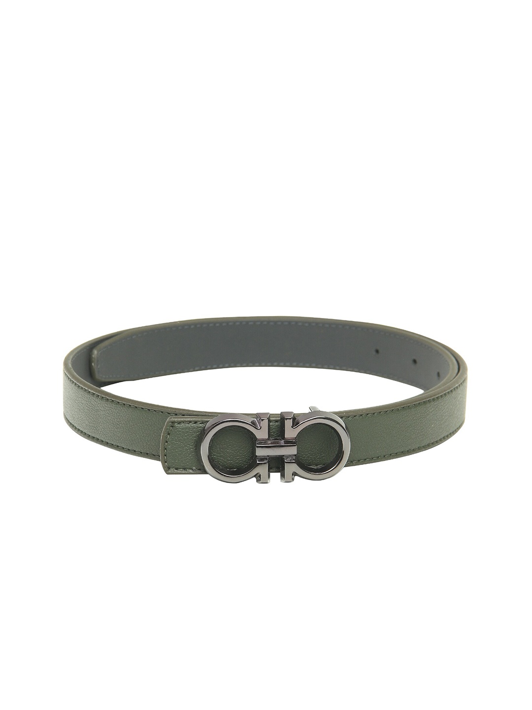 

Calvadoss Girls Green Textured Belt