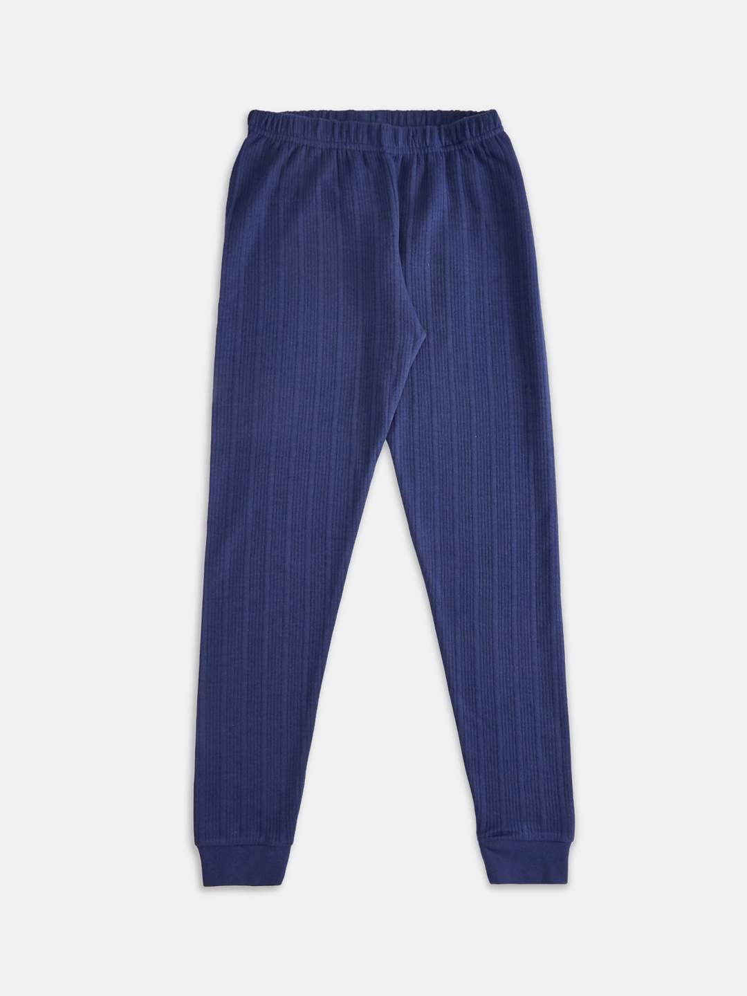 

Pantaloons Junior Boys Navy Blue Solid Pure Wool Thermal Bottoms