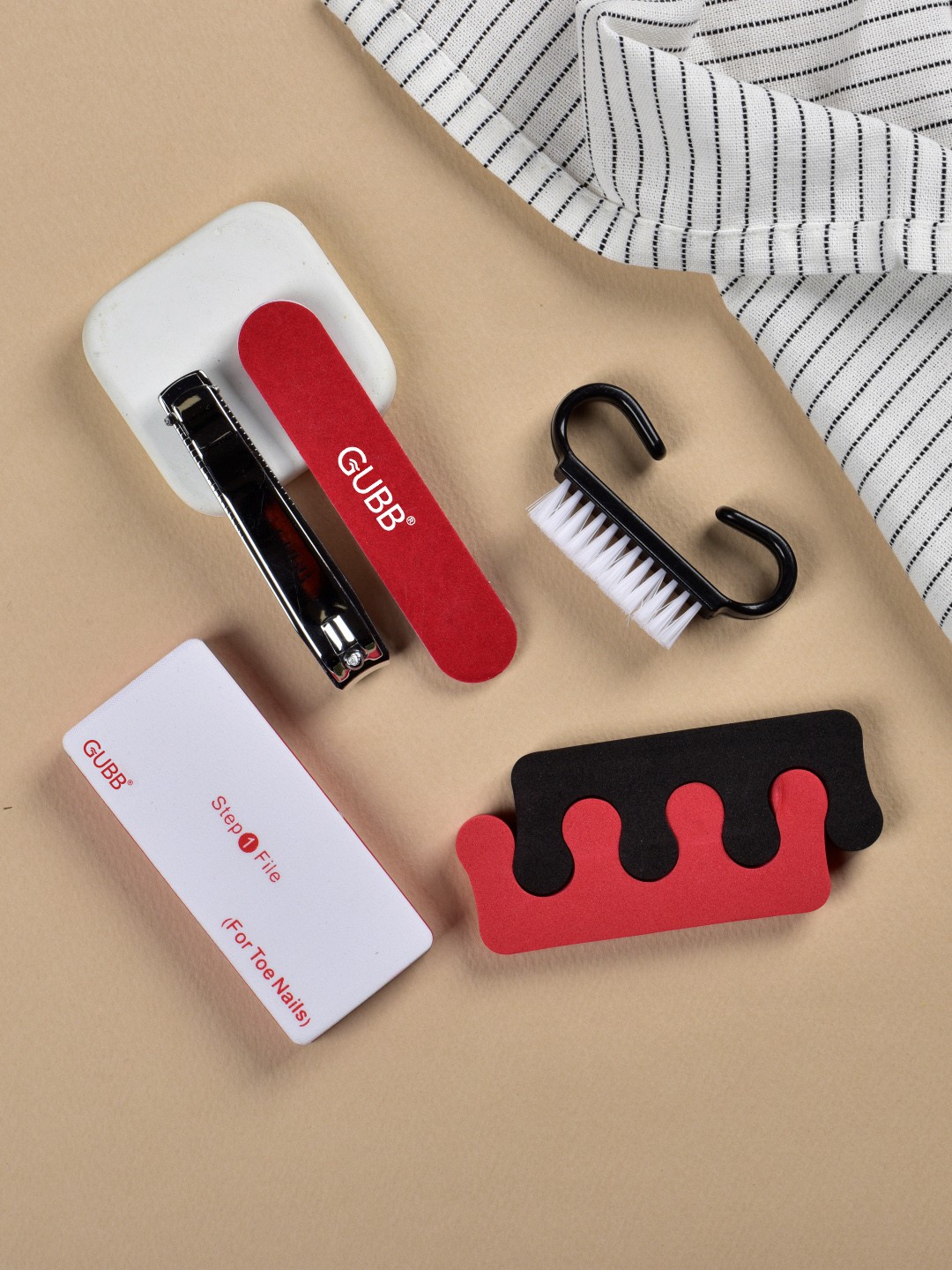 

GUBB Set of 5 Pedicure Kit Set, Multi