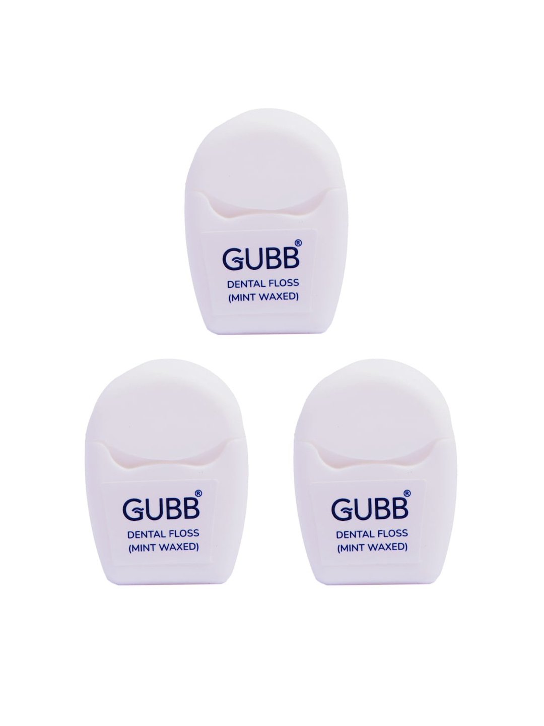 

GUBB Set of 3 White Dental Floss Mint Wax