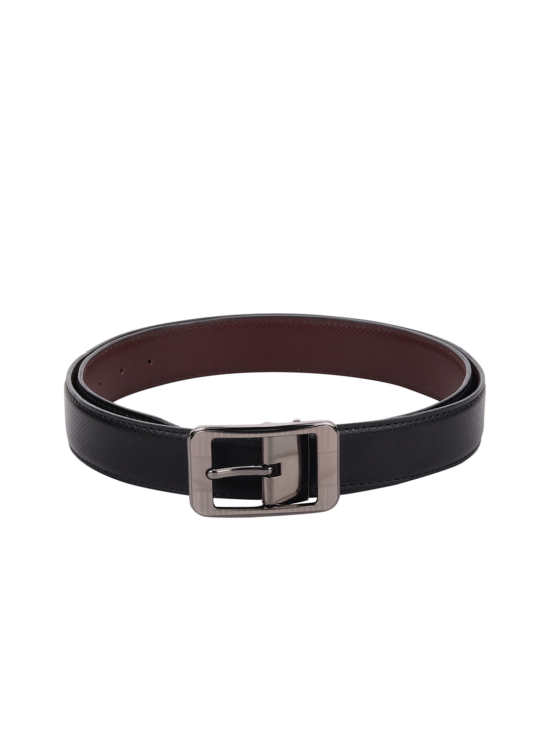 

Kastner Men Black Textured Formal Belt