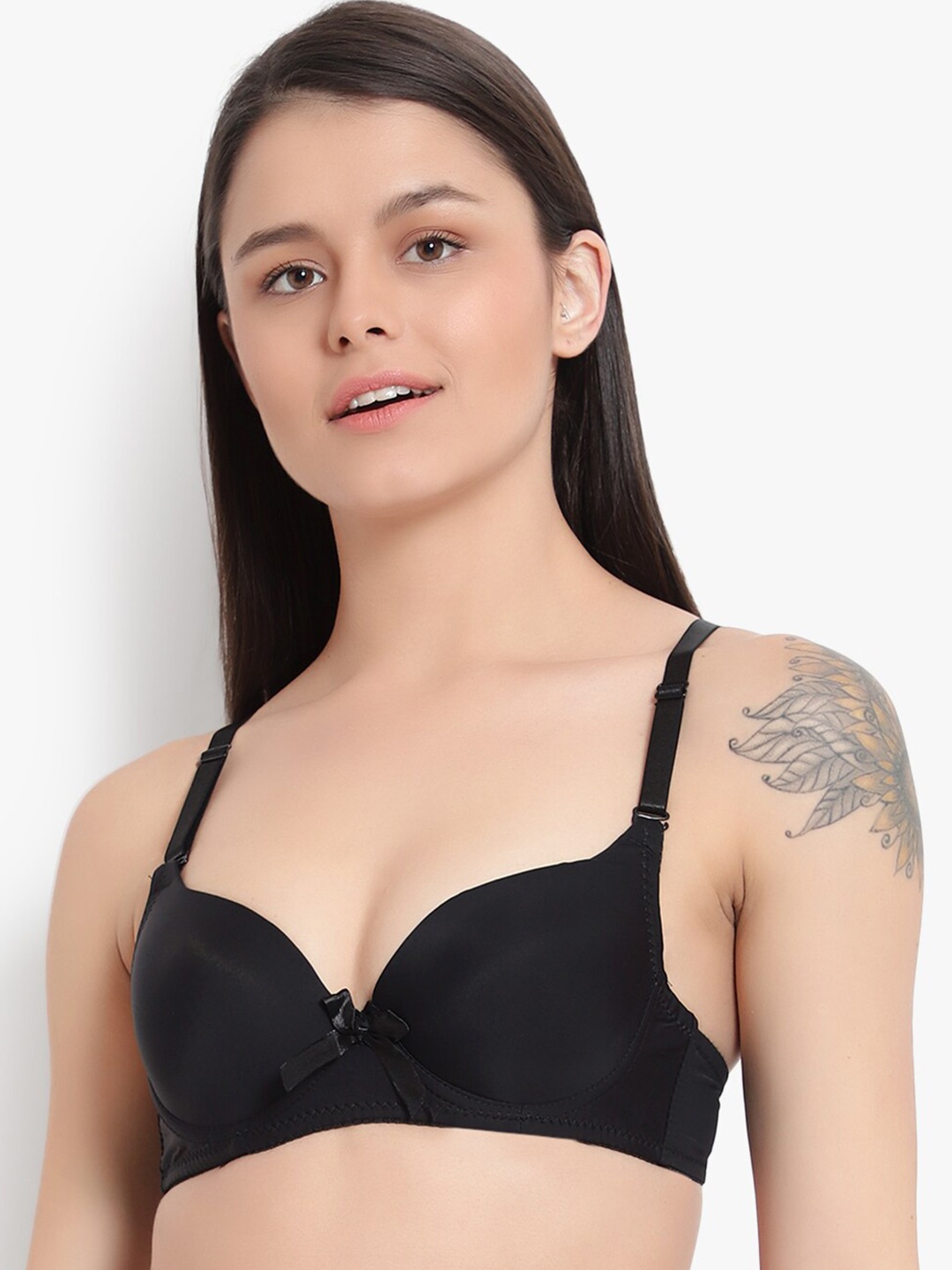 

BRACHY Black Underwired Lightly Padded Everyday Bra