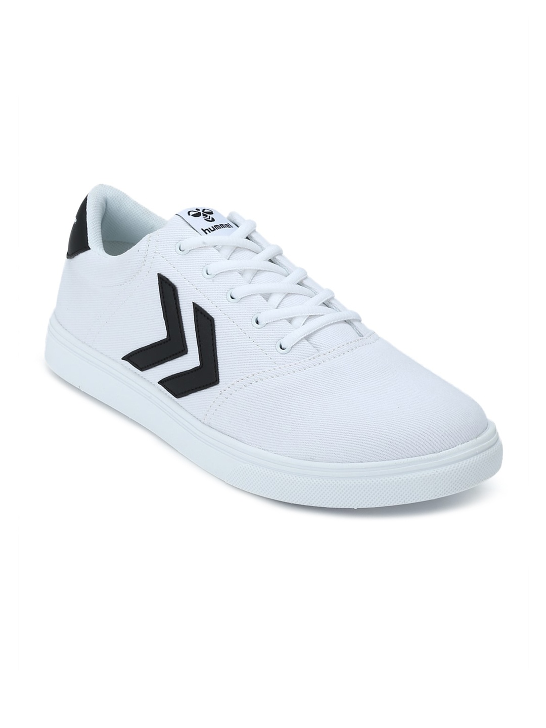 

hummel Unisex White Colourblocked Slip-On Sneakers