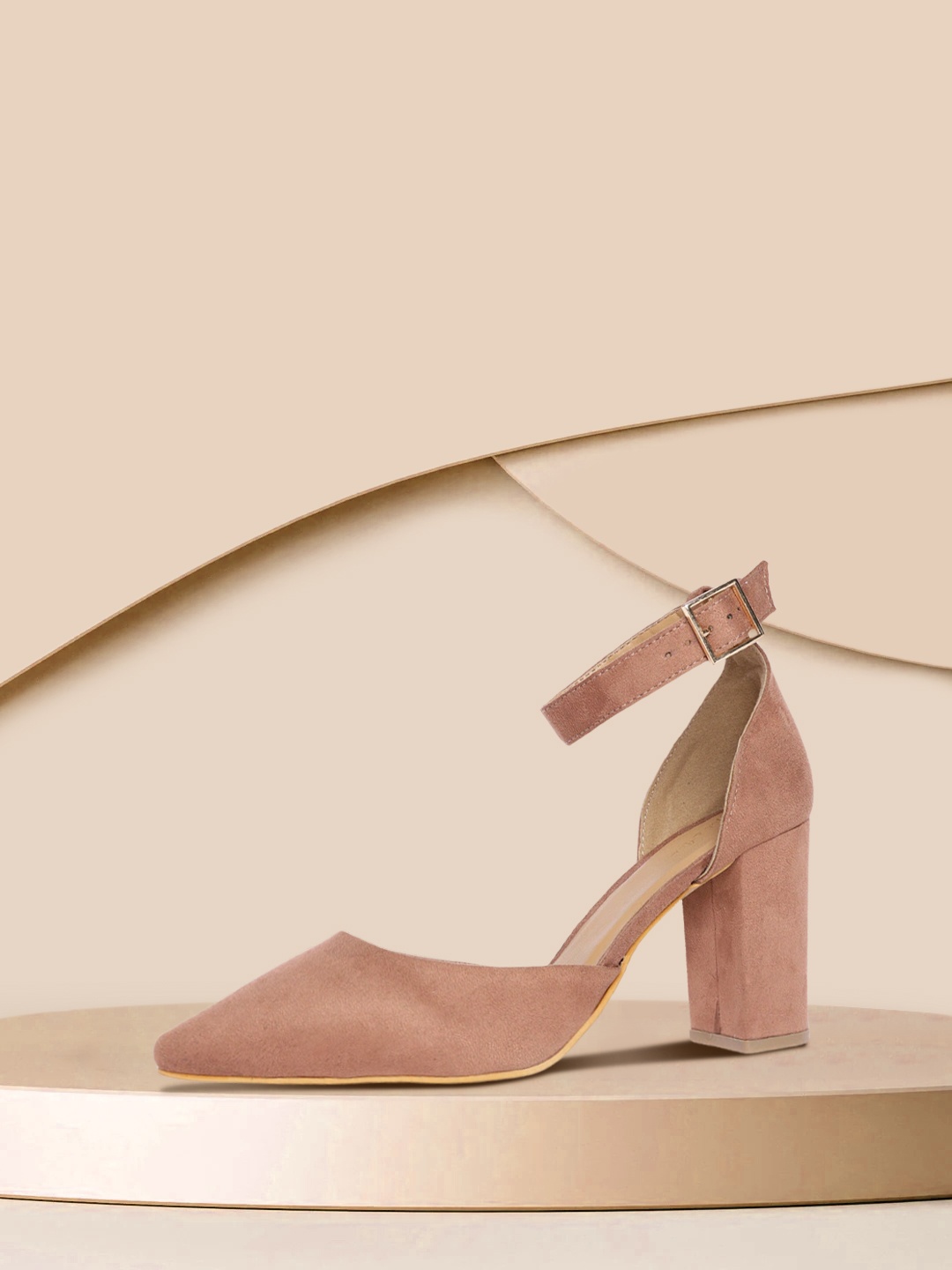 

Mast & Harbour Dusty Rose Pink Solid Pumps