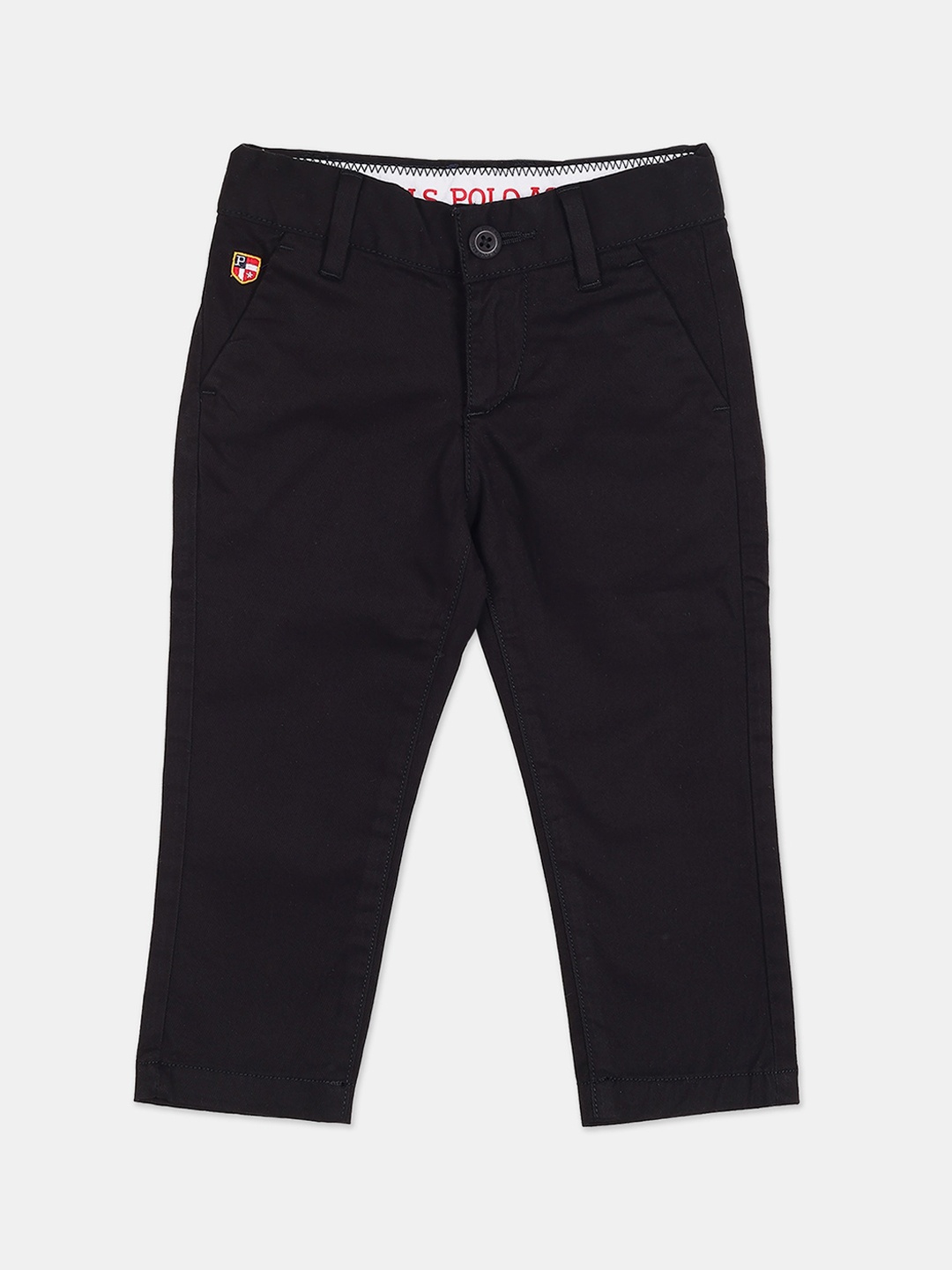 

U S Polo Assn Boys Black Trousers