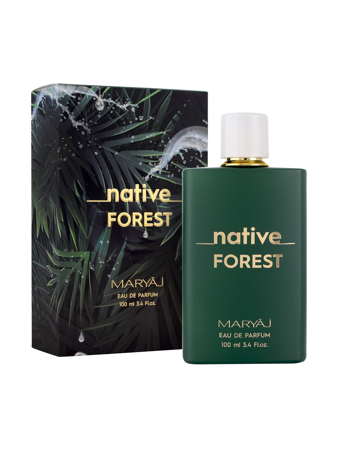Maryaj Native Forest EDP For Unisex - 100 ml, Green
