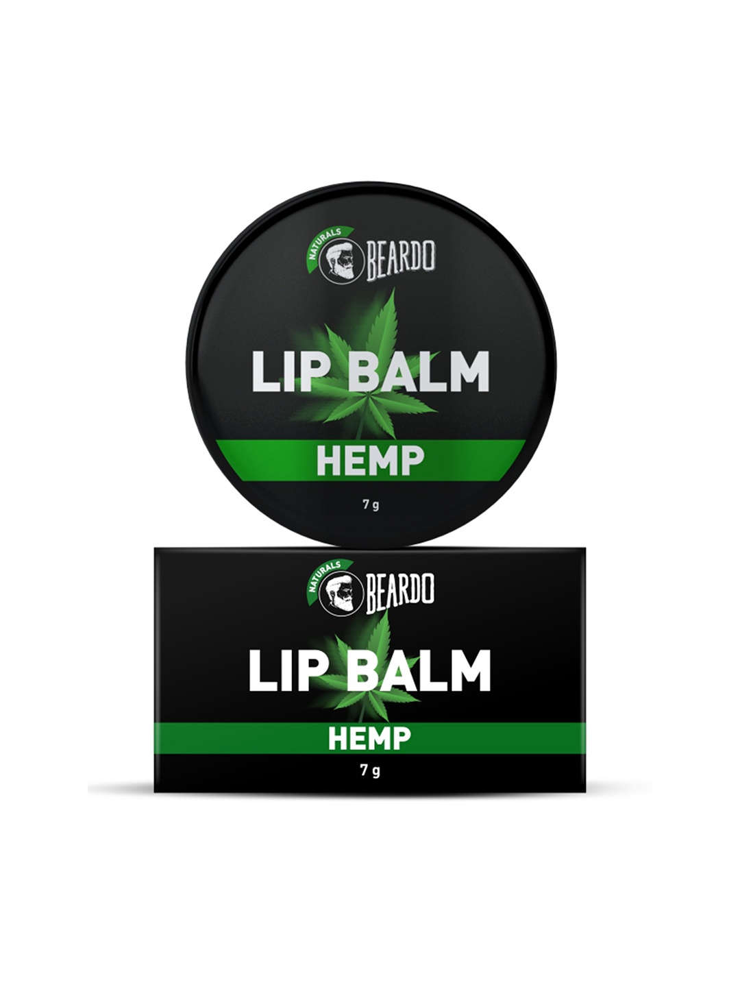 

BEARDO Men Hemp Lip Balm - 7 g, Green