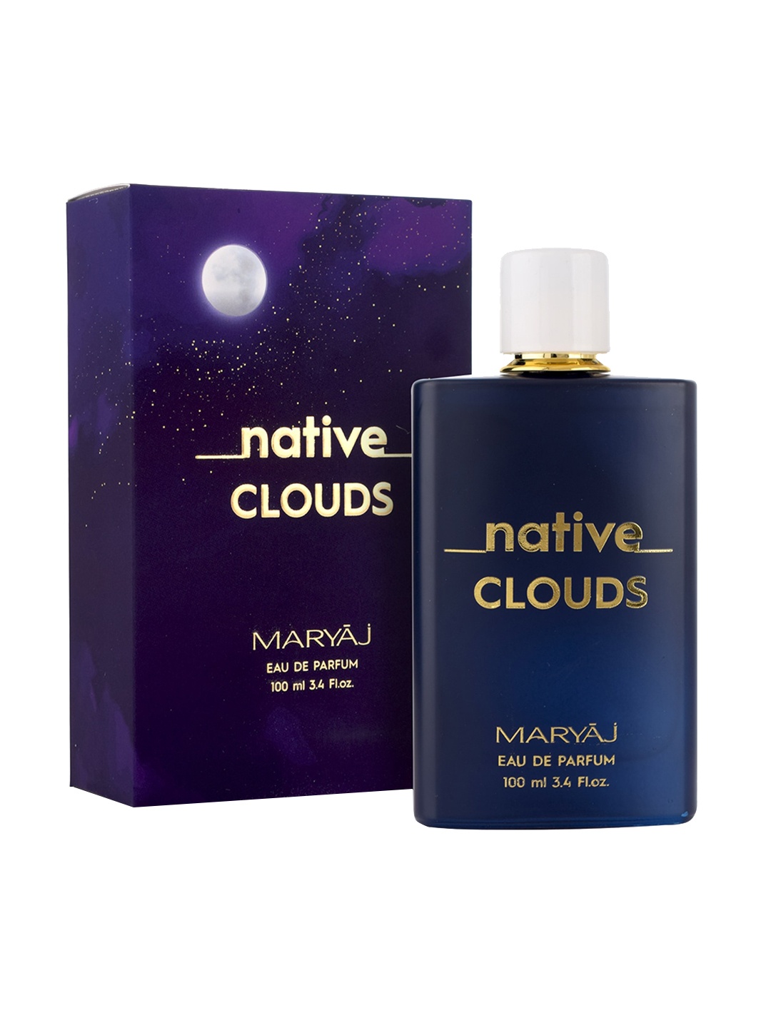 

Maryaj Native Clouds Eau De Parfum -100 ml, Blue