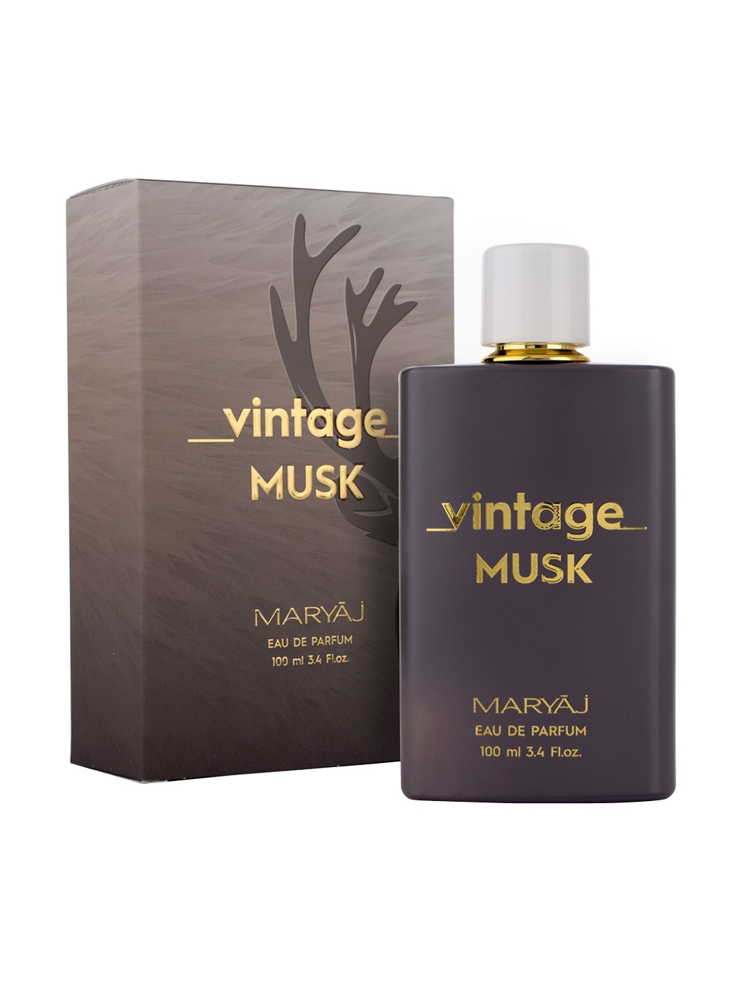 

Maryaj Unisex Vintage Musk EDP - 100 ml, Grey