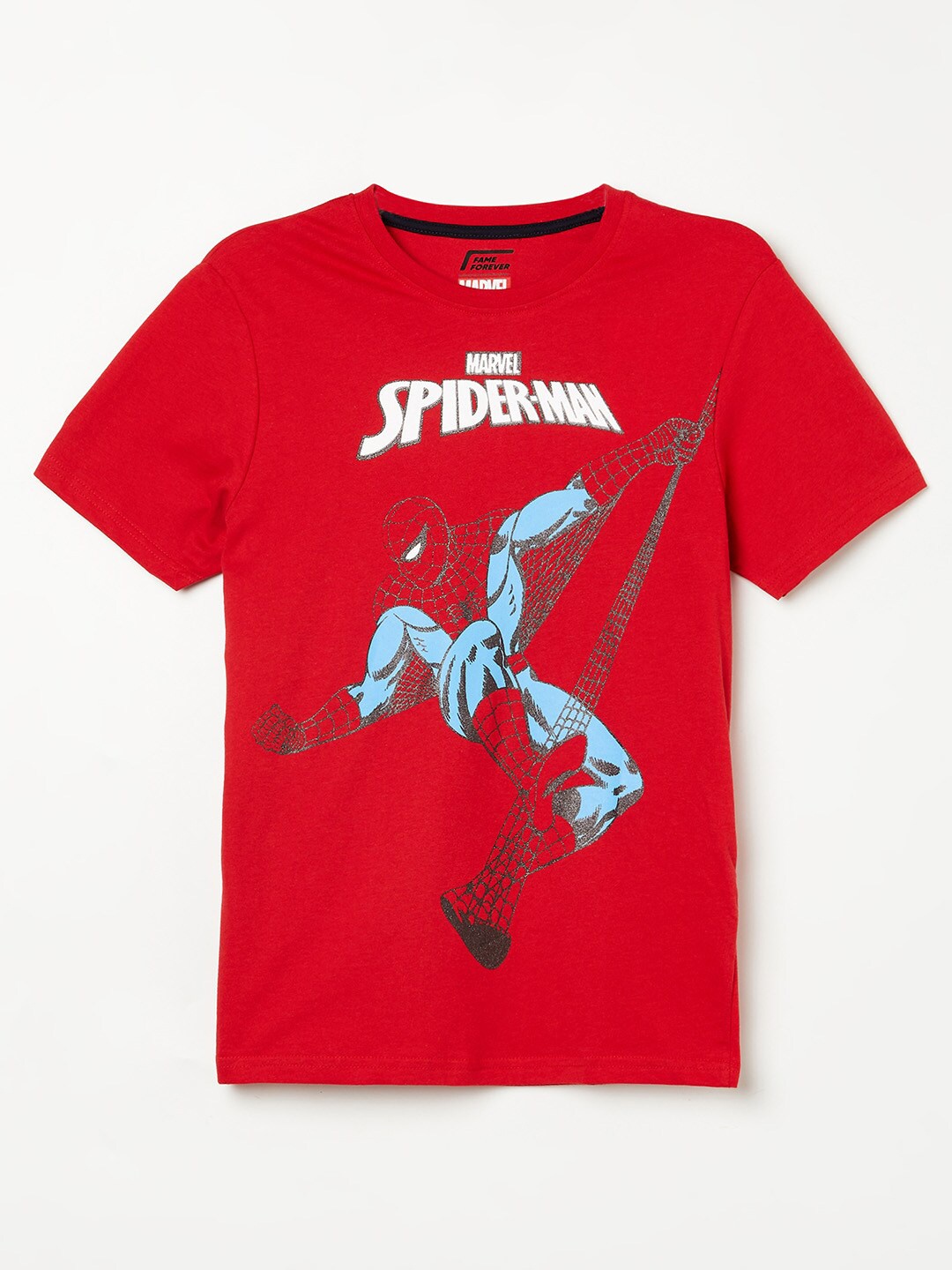 

Fame Forever by Lifestyle Boys Red Spiderman Printed T-shirt