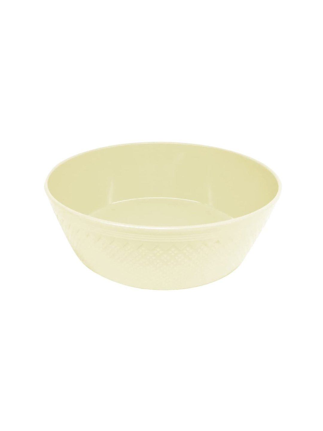 

Emily Pets Pet Solid Melamine Bowl Feeder, Cream