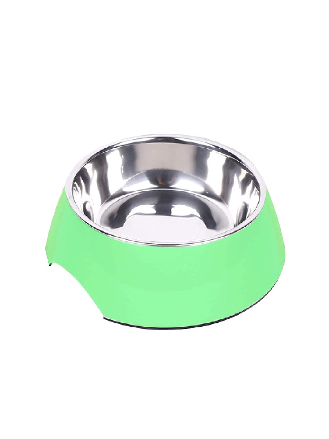 

Emily pets Green Solid Melamine Bowl Feeder