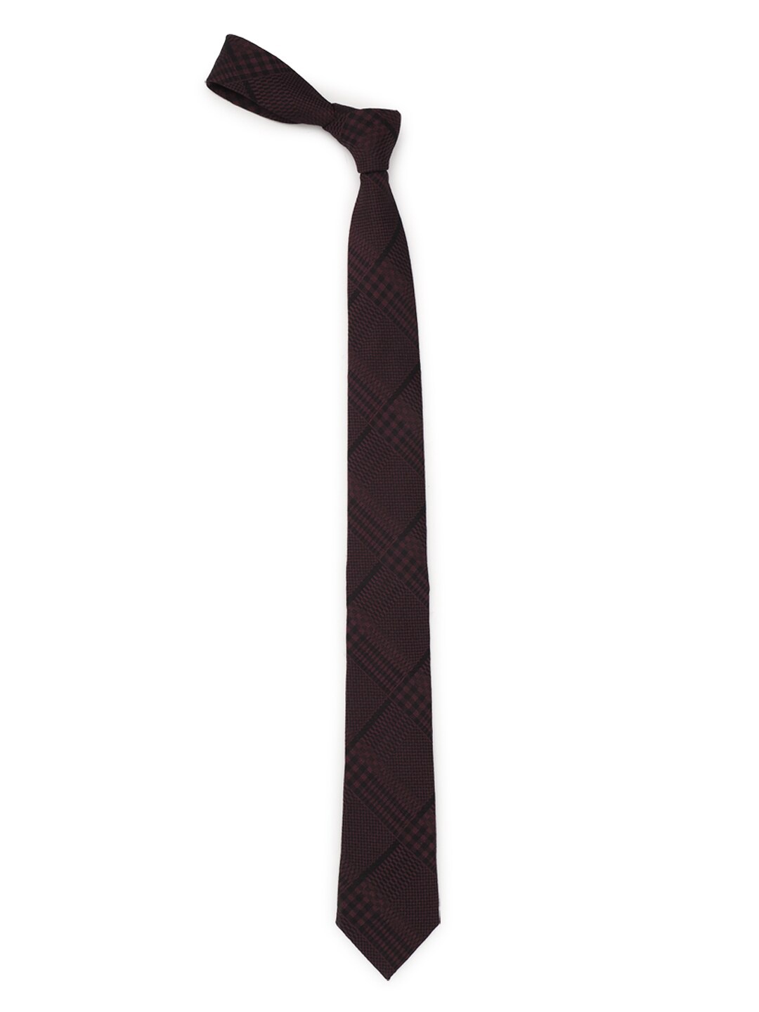 

Van Heusen Men Maroon Woven Design Broad Tie