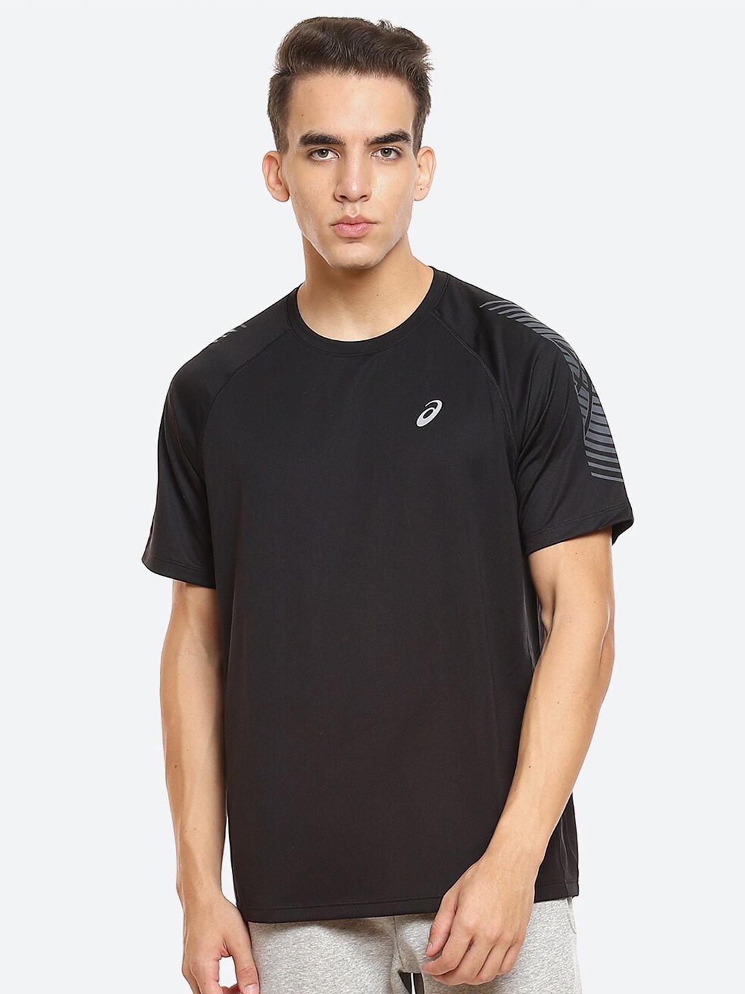 

ASICS Men Icon SS Running T-shirt, Black