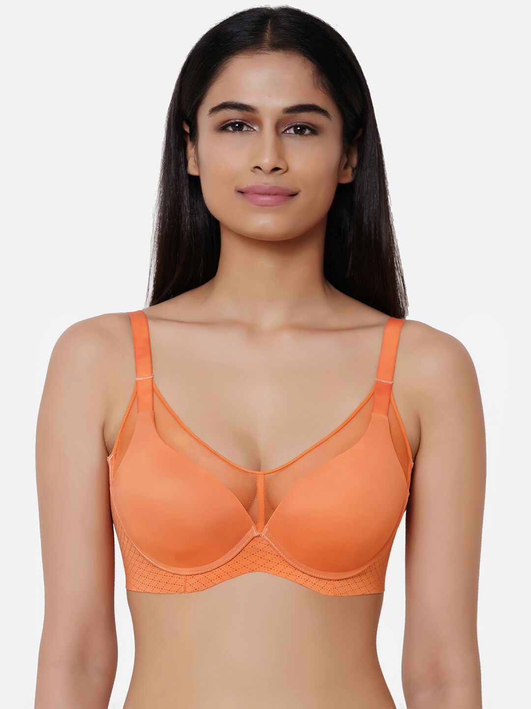 

Wacoal Orange T-shirt Bra Lightly Padded