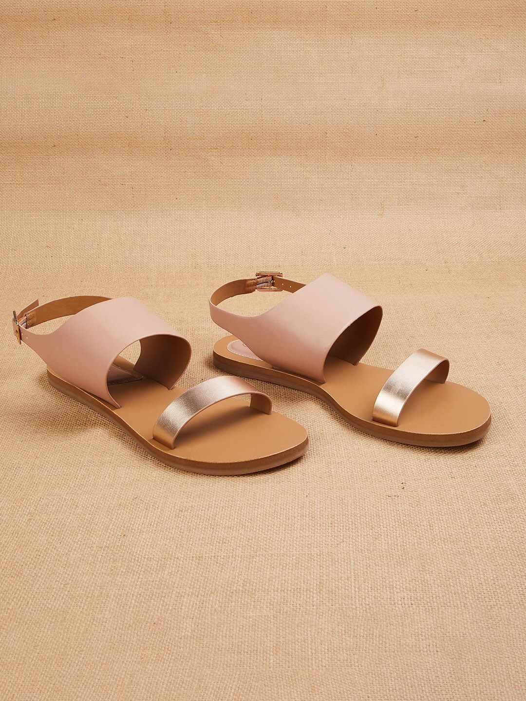 

CODE by Lifestyle Women Pink Open Toe Flats