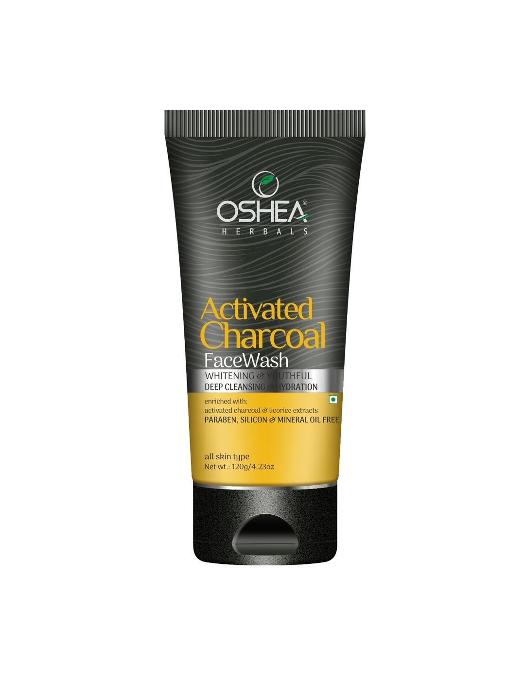 

Oshea Herbals Unisex Activated Charcoal Face wash, Multi