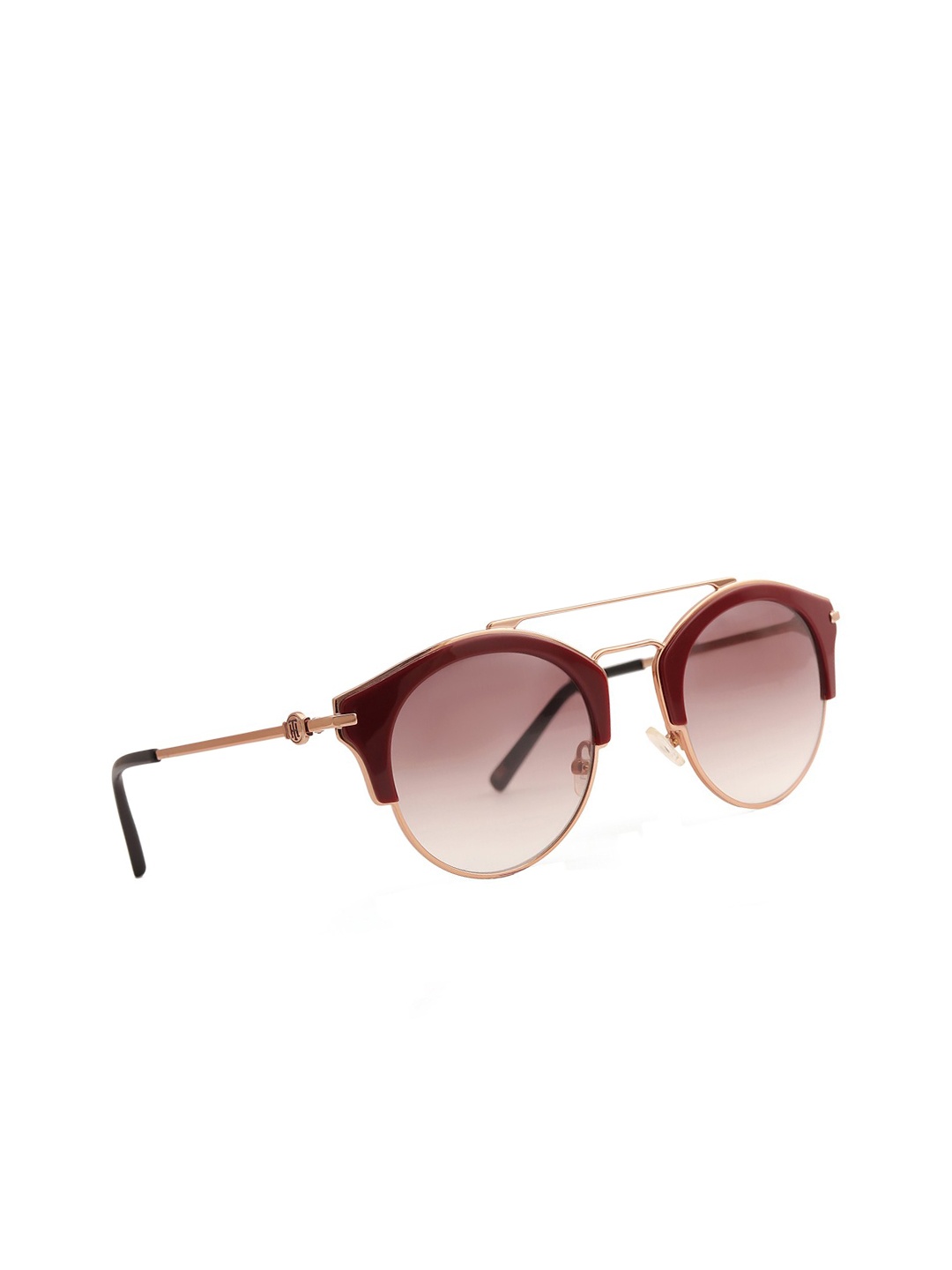 

Tommy Hilfiger Unisex Brown Lens & Red Browline Sunglasses with UV Protected Lens
