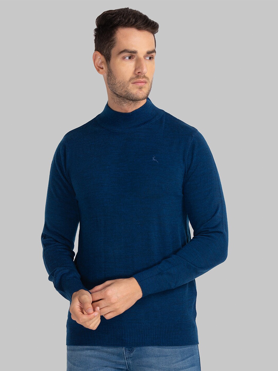 

Parx Men Blue Pullover