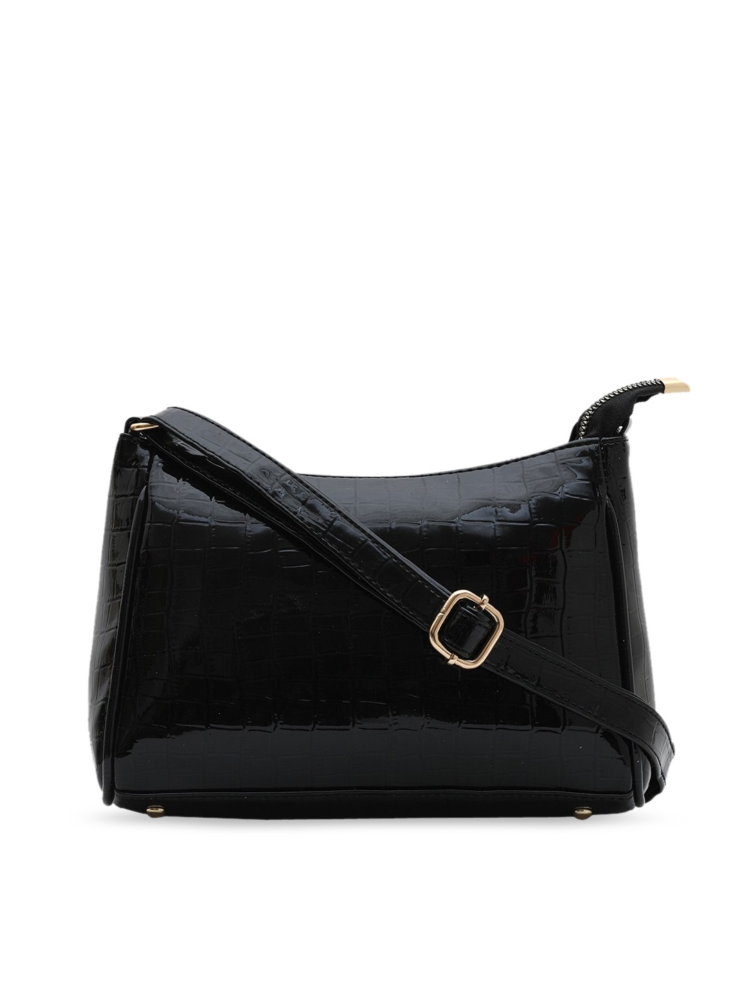 gaura pakhi Black Structured Sling Bag