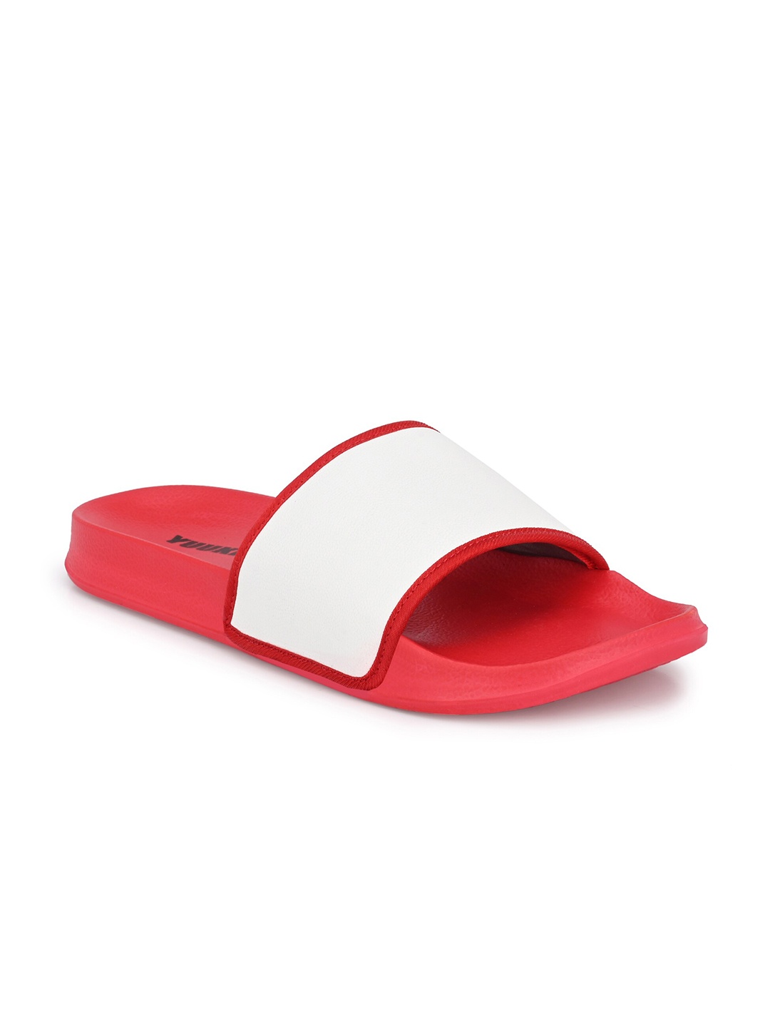 

Yuuki Men White & Red Sliders