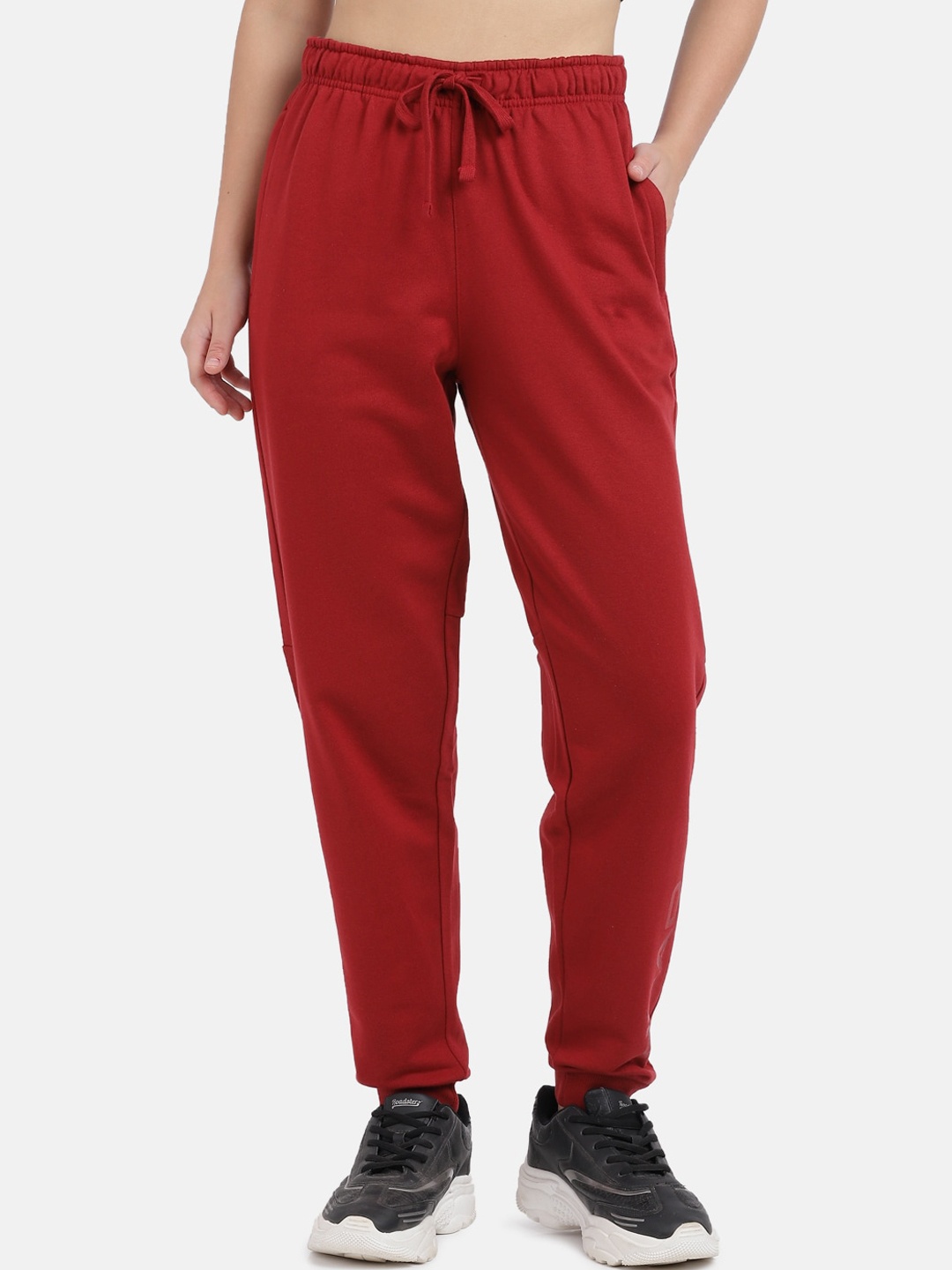 

Head Women Red Solid Joggers