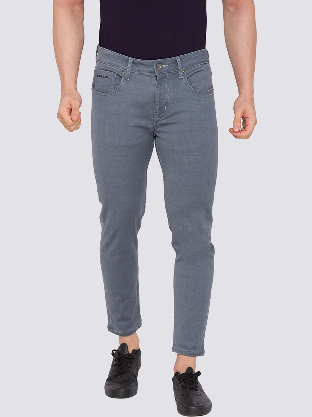 

Being Human Men Grey Skinny Fit Jeans