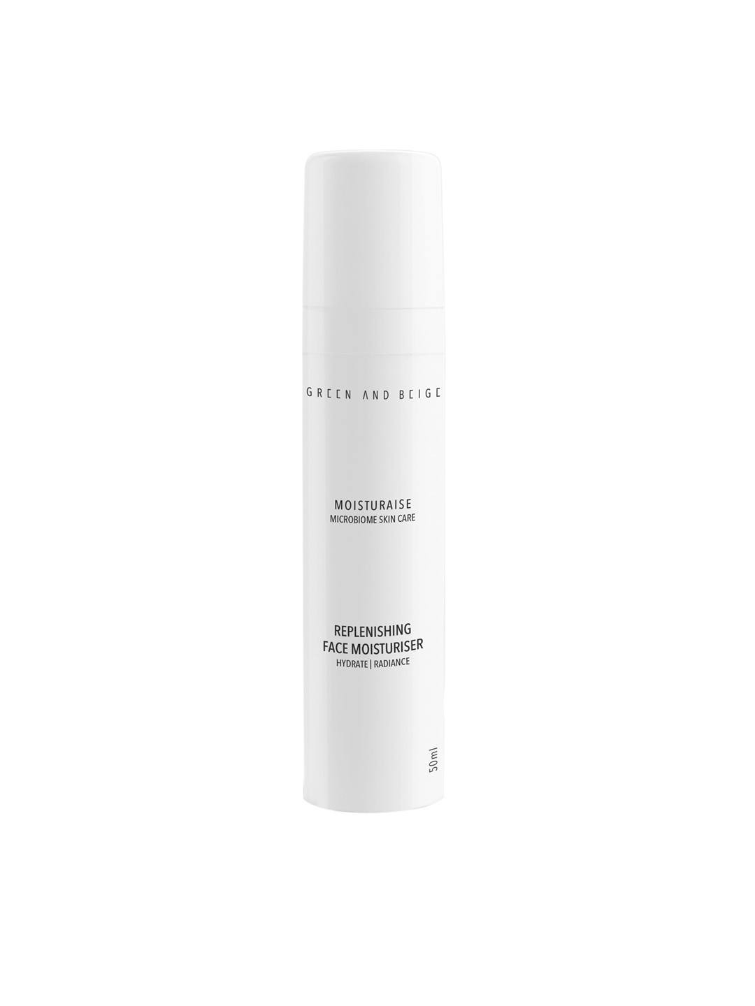 

GREEN AND BEIGE Moisturaise Replenishing Face Moisturiser - 50 ml, White