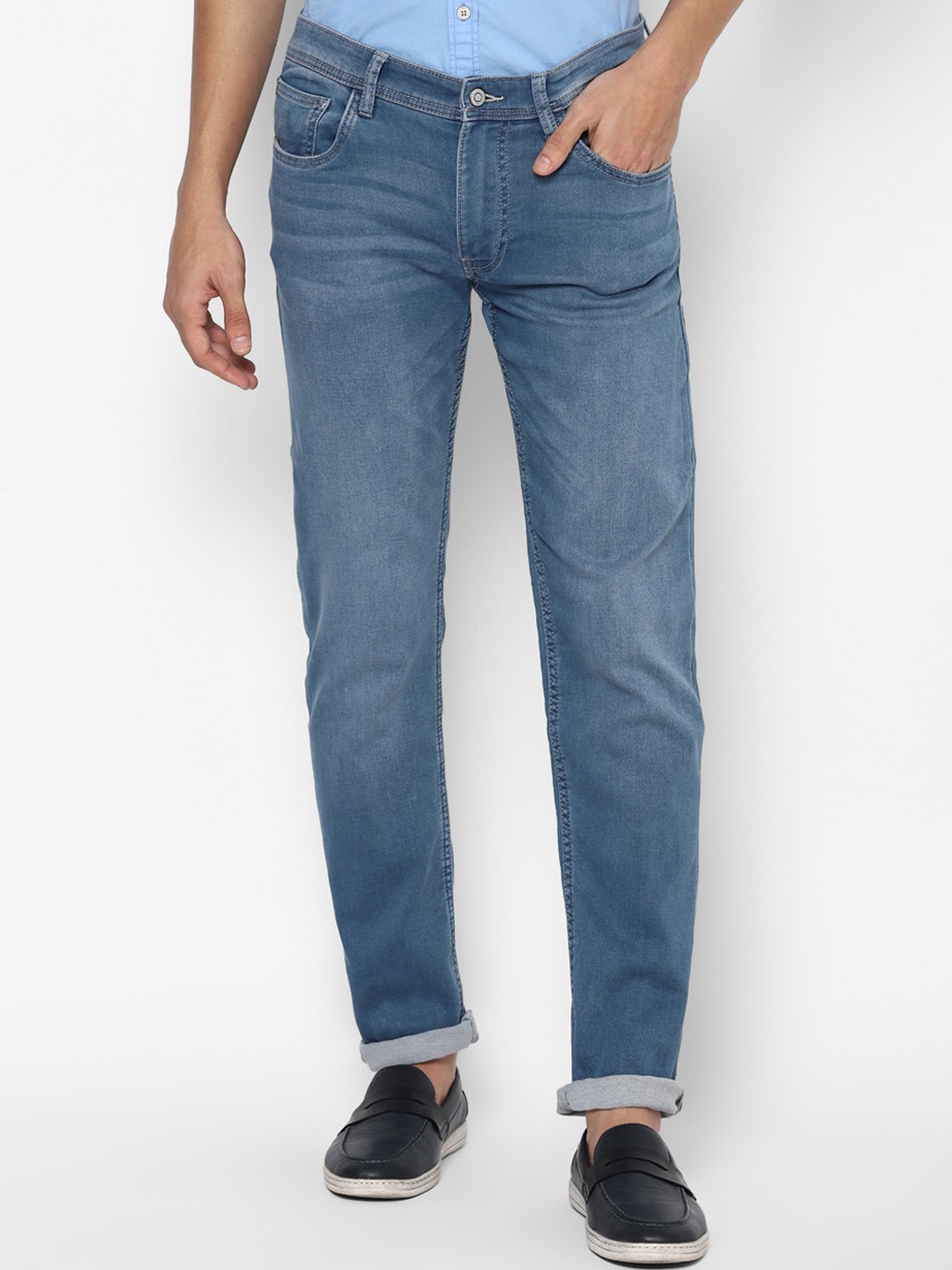 

Allen Solly Men Blue Skinny Fit Light Fade Jeans