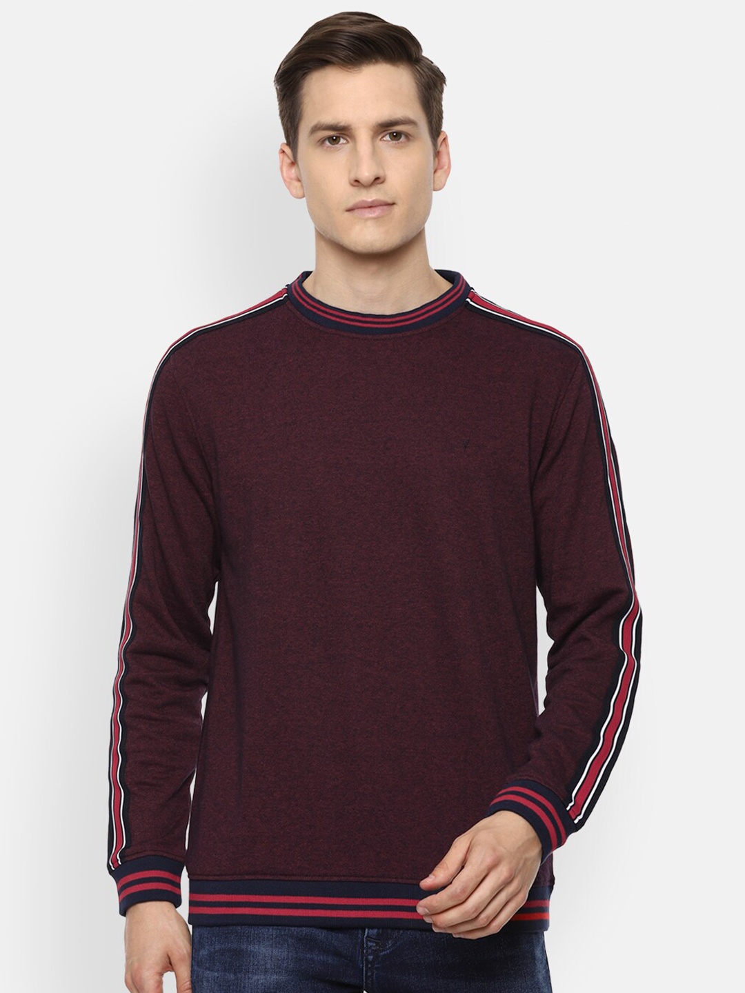 

Van Heusen Sport Men Maroon Sweatshirt