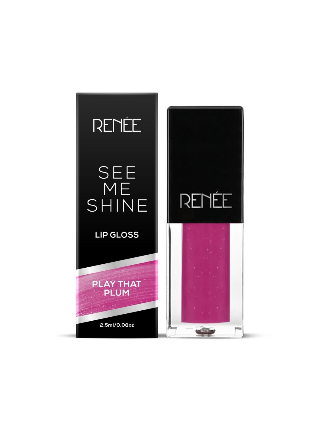 

RENEE See Me Shine Lip Gloss - Play That Plum 2.5ml, Purple