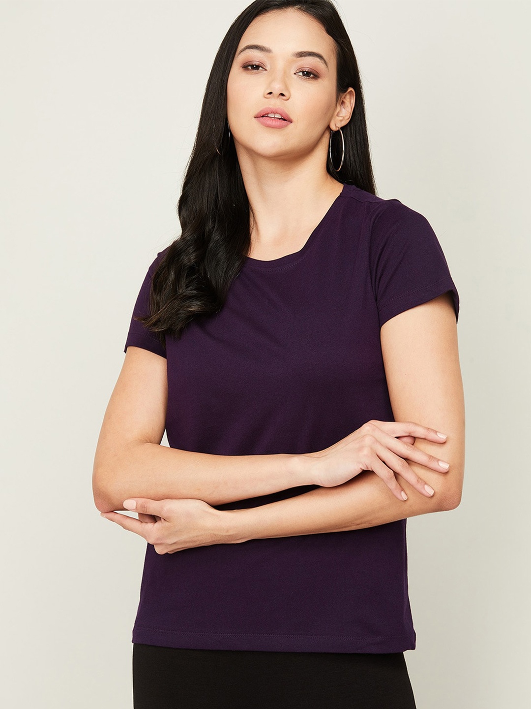 

Fame Forever by Lifestyle Purple Regular Top