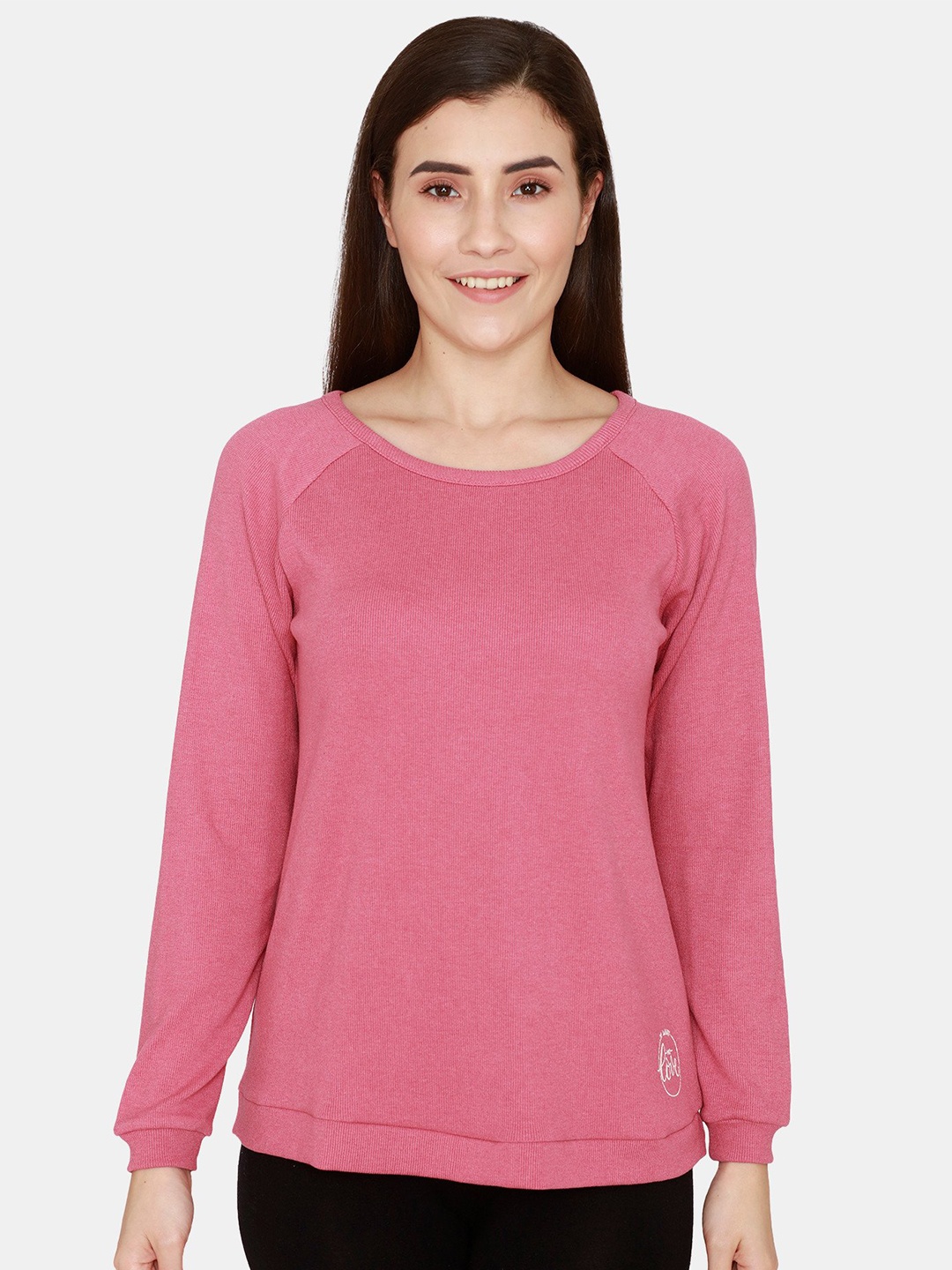 

Zivame Women Pink Sweatshirt